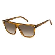 Carrera Platt Topp Solglasögon Brun Horn Brown, Unisex