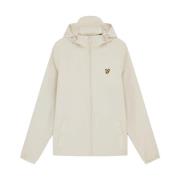 Lyle & Scott Huvjacka med dragkedja Beige Beige, Herr