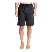 Lardini Casual Drawstring Shorts med fickor Blue, Herr