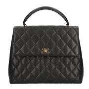 Chanel Vintage Pre-owned Laeder handvskor Black, Dam