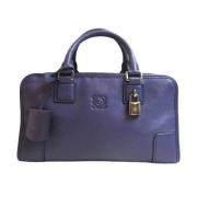 Loewe Pre-owned Pre-owned Läder handvskor Purple, Dam