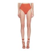 Rick Owens Tangerine Stickade Shorts Orange, Dam