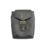 Louis Vuitton Vintage Pre-owned Laeder ryggsckar Black, Dam