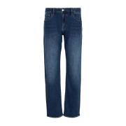 Armani Exchange Slim Mörkblå Jeans Ss24 Blue, Herr