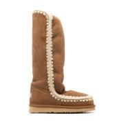 Mou Brun Eskimo Shearling Stövlar Brown, Dam