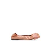 Lanvin Satin balettskor Pink, Dam