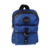 Gucci Vintage Pre-owned Laeder ryggsckar Blue, Dam