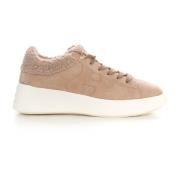 Hogan Rebel suede sneaker Beige, Dam