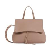 Mansur Gavriel Mini Soft Lady Crossbody Väska Beige, Dam