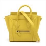 Celine Vintage Pre-owned Laeder celine-vskor Yellow, Dam