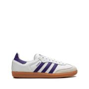 Adidas Vita Sneakers med Blå och Beige Detaljer White, Dam