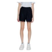 Only Ekologiska Lös Shorts Vår/Sommar Kollektion Black, Dam