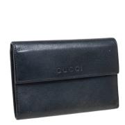 Gucci Vintage Pre-owned Laeder plnbcker Black, Dam