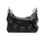 Givenchy Svart Mini Voyou Läder Väska Black, Dam