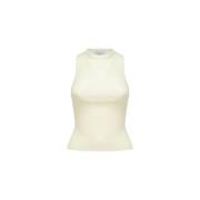 MVP wardrobe Montfleury Knit TOP Beige, Dam