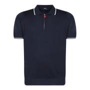 Kiton Blå T-shirts Polos för män Blue, Herr