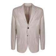 Harris Wharf London Beige Blazer för Män Beige, Herr