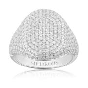 Sif Jakobs Jewellery Capizzi Statement Ring med Zirconia Stenar Gray, ...