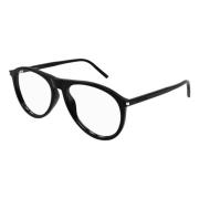 Saint Laurent Black Eyewear Frames SL 667 OPT Black, Unisex