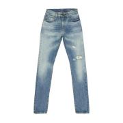 Saint Laurent Slim Fit Denim Jeans Blue, Herr