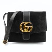 Gucci Vintage Pre-owned Mocka axelremsvskor Black, Dam