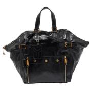 Yves Saint Laurent Vintage Pre-owned Laeder totevskor Black, Dam