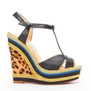 Christian Louboutin Pre-owned Pre-owned Ponnyhar espadriller Black, Da...