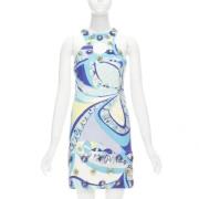 Emilio Pucci Pre-owned Pre-owned Tyg klnningar Multicolor, Dam