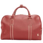 Louis Vuitton Vintage Pre-owned Laeder handvskor Red, Dam