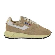 Autry Taupe Reelwind Sneakers Multicolor, Herr