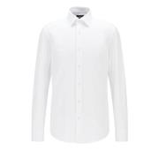 Boss Formal Shirts White, Herr