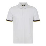 K-Way Vita T-shirts och Polos White, Herr