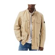 Barbour Sommar Tvätt Field Jacket Beige Beige, Herr