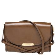 Burberry Vintage Pre-owned Laeder axelremsvskor Brown, Dam