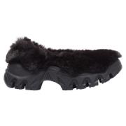 Rombaut Faux Fur Aura Sneakers Black, Dam