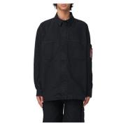 44 Label Group Hangover Overshirt Jacka Black, Herr