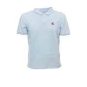 Roy Roger's Klassisk Pique Polo Skjorta Blue, Herr