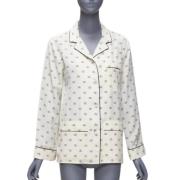 Valentino Vintage Pre-owned Silke toppar White, Dam