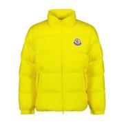 Moncler Quiltad Pufferjacka med hög krage Yellow, Herr