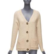 Acne Studios Pre-owned Pre-owned Tyg toppar Beige, Dam