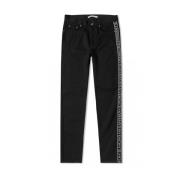 Givenchy Svart Denim Slim Stretch Jeans Black, Herr