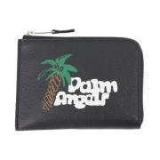 Palm Angels Sketchy Dragkedja Plånbok Black, Herr