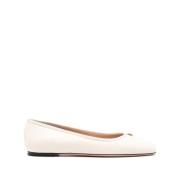 Bally Bone White Ballerina Skor White, Dam