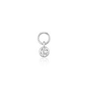 Sif Jakobs Jewellery Rhodinerat Silver Örhänge Charm Gray, Dam