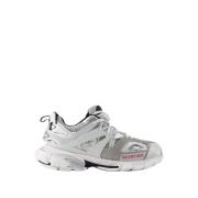 Balenciaga Silver Track Sneakers Syntetiska Skor Gray, Dam