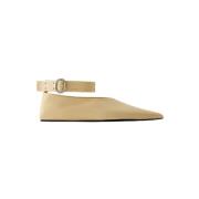 Jil Sander Laeder lgskor Beige, Dam