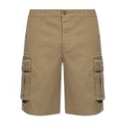 AllSaints Shorts med Slane-fickor Green, Herr