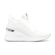 Michael Kors Vita kil sneakers för kvinnor White, Dam