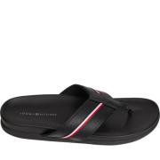 Tommy Hilfiger Tåsandaler Black, Herr