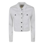 Dondup Fashionable Coat Range White, Dam